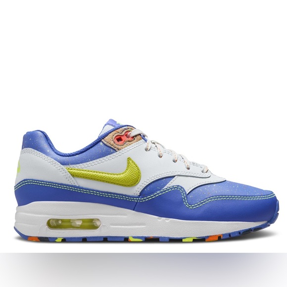 Nike Air Max 1 \'Paint Splatter\' Size 1Y Sneakers main image 4